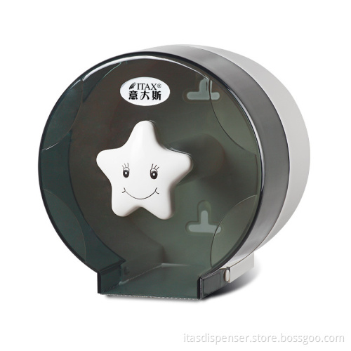 Cute Small Roll Paper Box for Children's Wall-Mounted Use